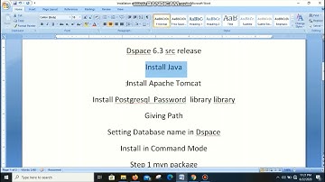 2. Installation of Dspace 6.3 in Windows 10 Operating System