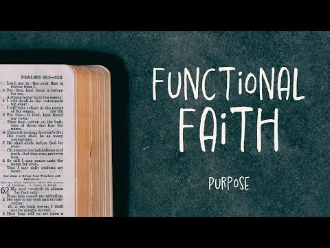 Sunday 30th October - Functional Faith: Purpose - Rachael Cox