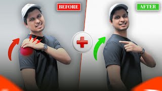 Stupidly Simple Shoulder Pain Fix ( stretches and exercises)