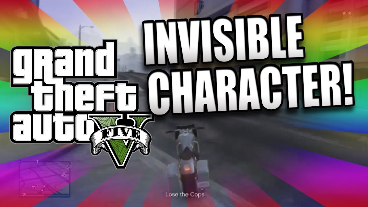 GTA 5 Online Glitch INVISIBLE CHARACTER Tutorial (GTA Online Glitch