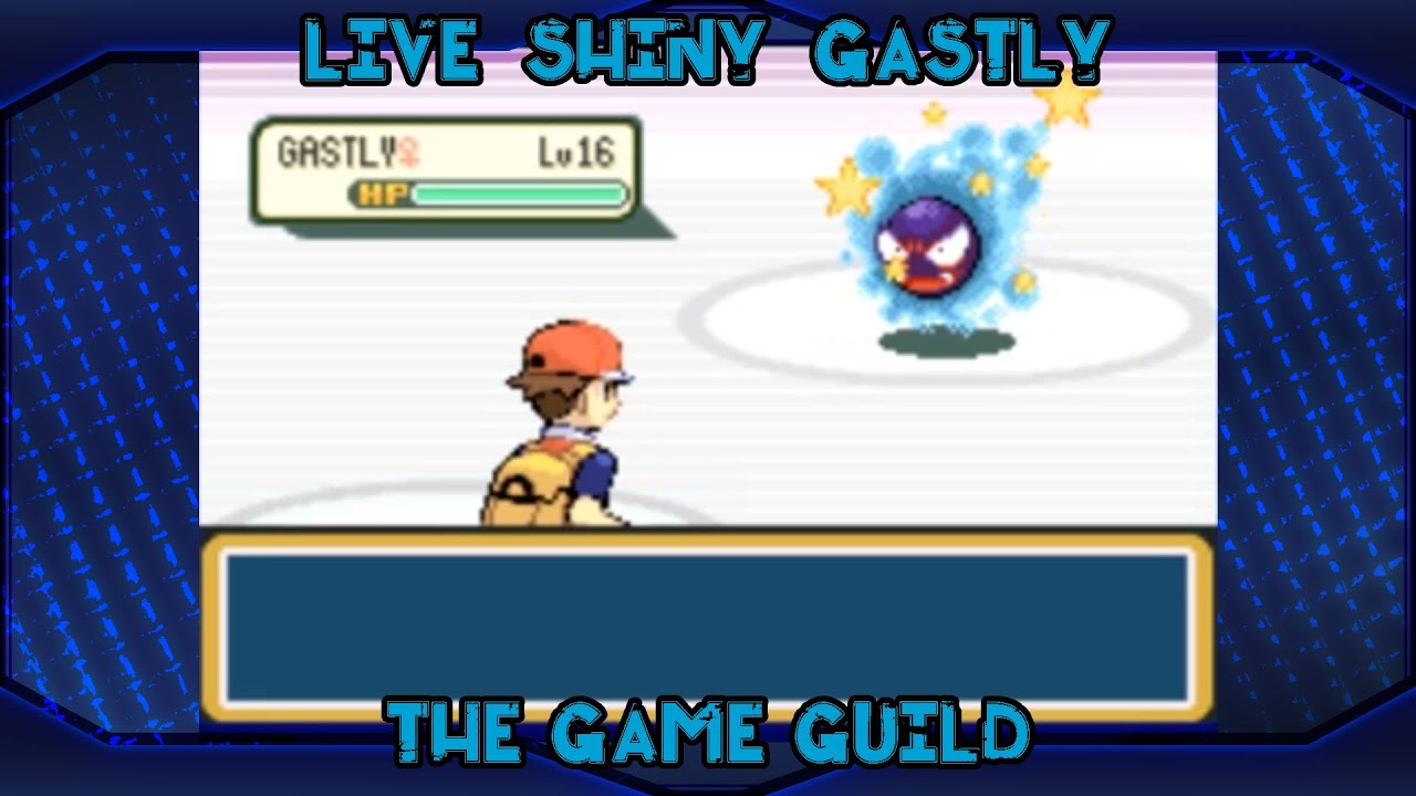 🔴 LIVE Shiny Hunting the Gastly in Pokemon FireRed & LeafGreen