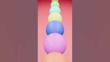 Infinite ball 👍🎱 | 2 | #relaxingshowstudio #satisfying #blender #relaxing #asmr #fyp #shorts