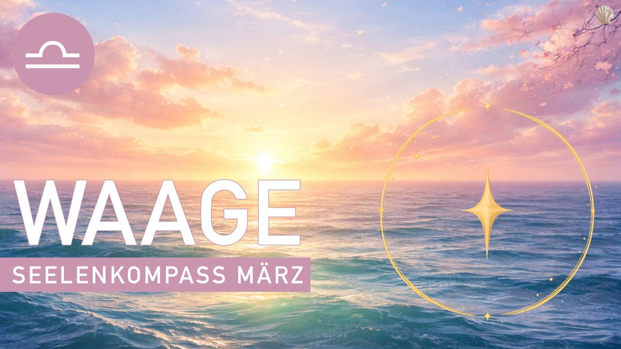 WAAGE ♎️ Seelenkompass März 2026 🧭 Monatslegung mit Tarot- und Orakelkarten