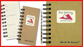 Discover the Perfect Pocket-Sized Bird Watching Journal for Every Nature Lover