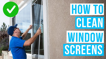 How to CLEAN WINDOW SCREENS | Make them LOOK BRAND NEW!