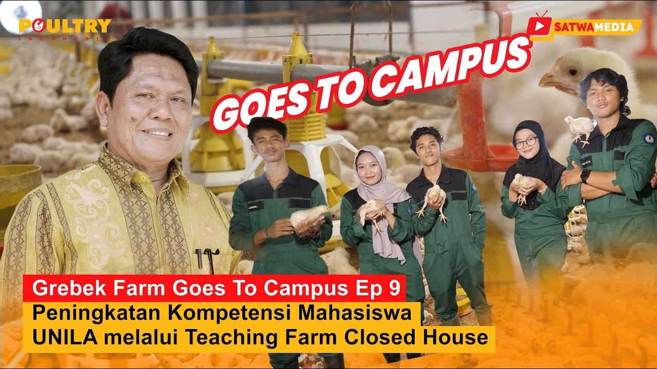 Grebek Farm Goes To Campus Ep.9  Kompetensi Mahasiswa UNILA melalui Teaching Farm Closed House