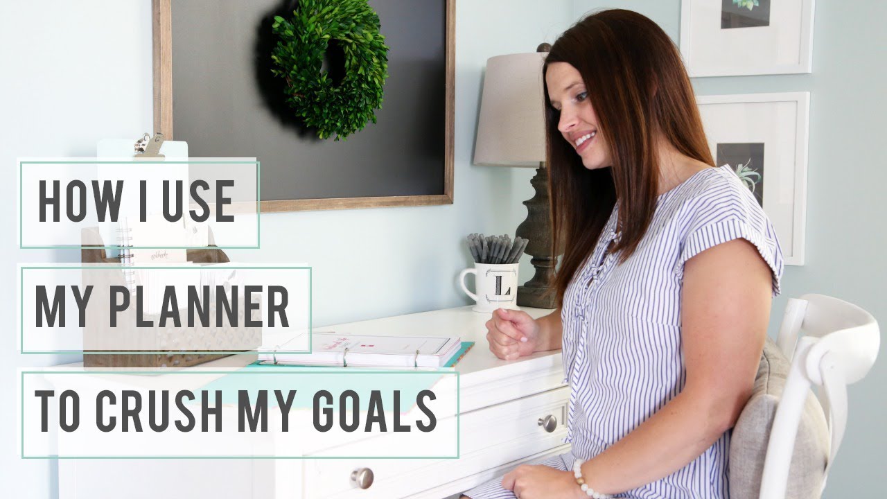 How I Use My Planner to Crush My Goals YouTube