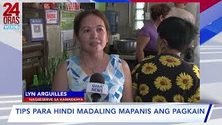 Tips para hindi madaling mapanis ang pagkain