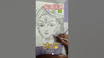 Krishna Drawing ✨✨|#shorts​​ #art​​ #drawing​​ #krishna​​ #sketch  #viralshorts