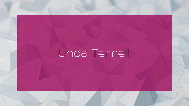 Linda Terrell - appearance