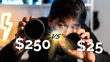 $250 ND FILTER (PMVND II) VS $25 ND FILTER (FOTGA) | Comparing the Peter McKinnon ND Filter II