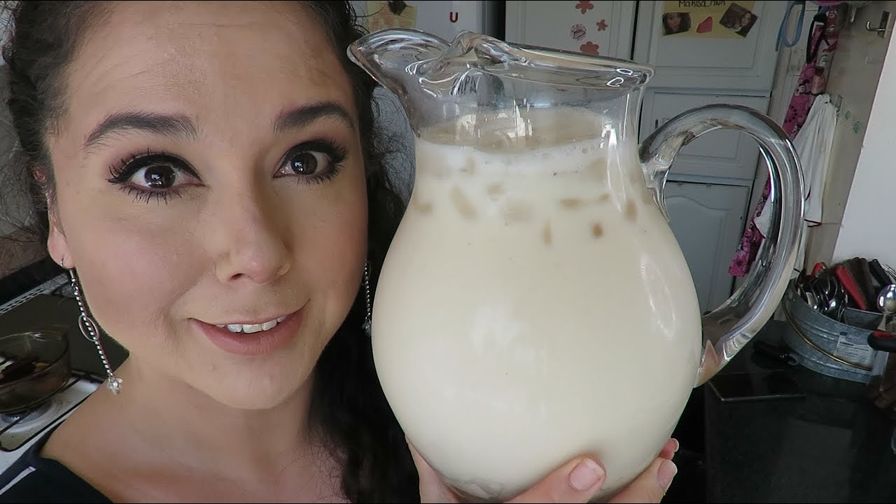 Agua de horchata estilo Marisolpink