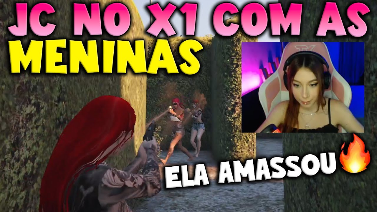 JC NO X1 COM AS MENINAS , ELA AMASS0U 🔥🔥 #jcrp #aurora #bkinho #clipadasgtarp