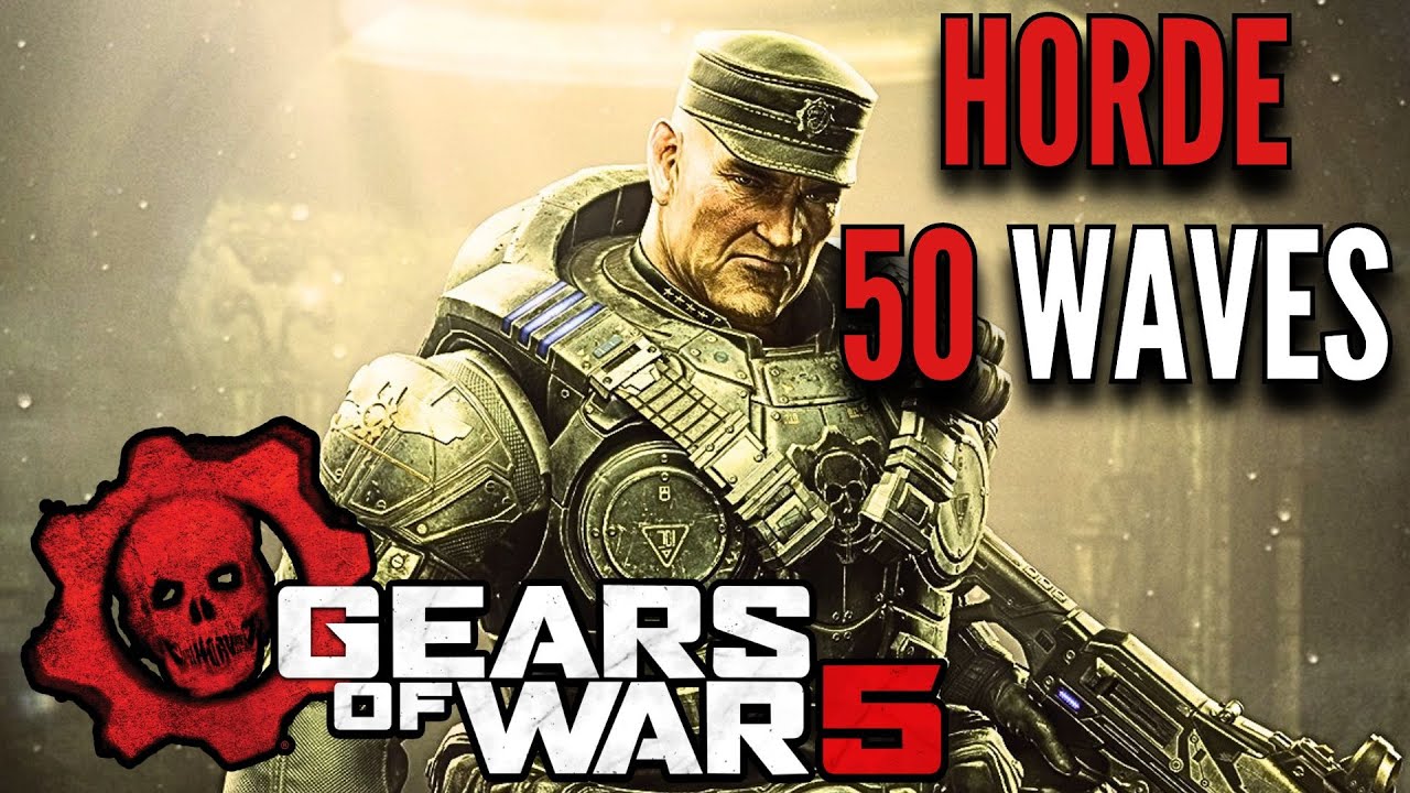 GEARS OF WAR 5 Horde Playthrough [Marksman Class 50 Waves] YouTube