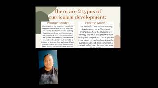 curriculum Development process and models crafting the curriculum