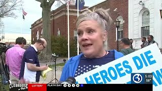 Supporters for Soulemane family, trooper North on hand to hear verdict