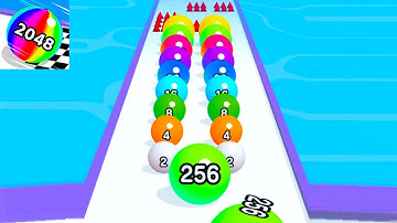 Ball Run 2048 - All Levels Gameplay Android, iOS Part-1 SG362