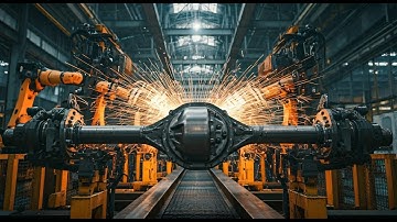 How Rear Axles Are Made  Inside the Workshop