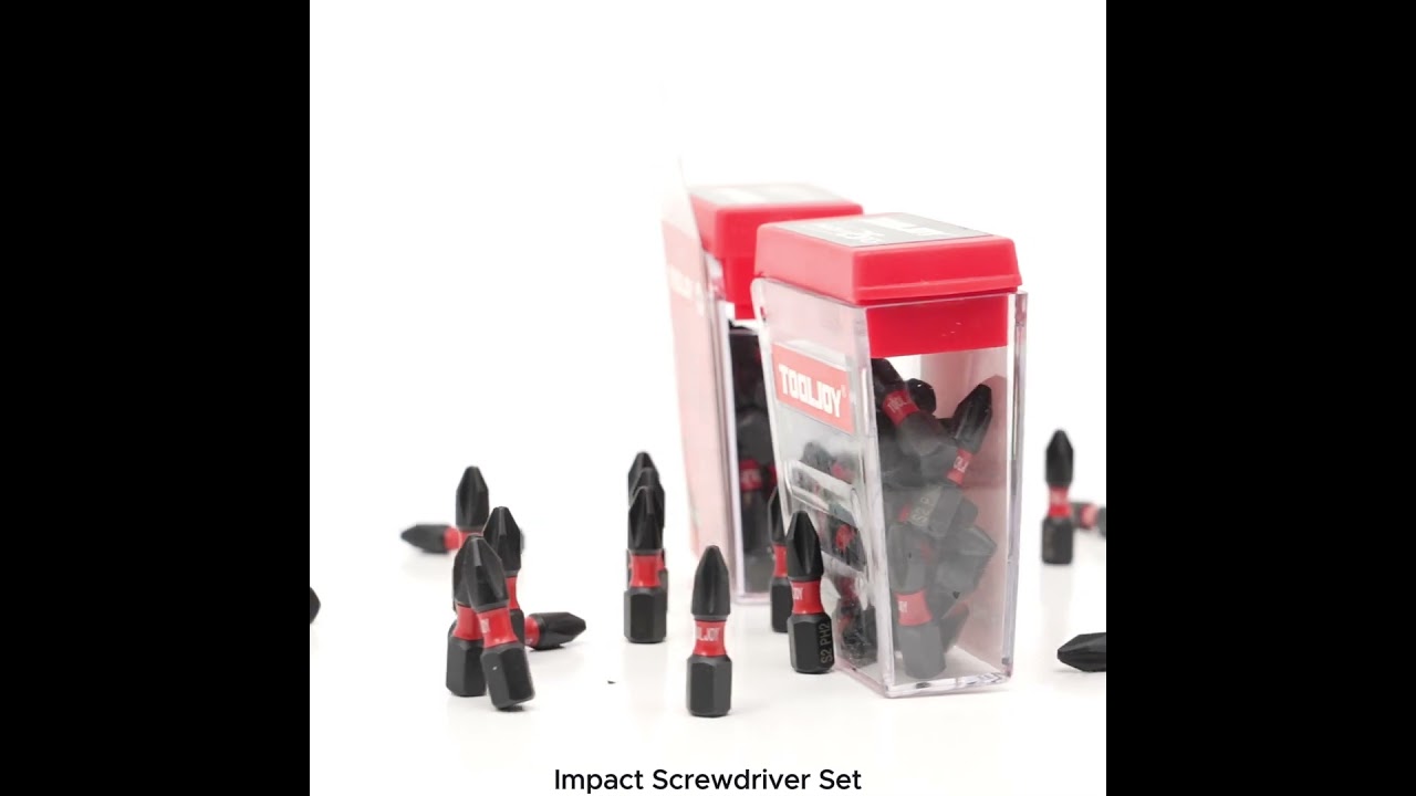 8,9 Cm Schlagschrauber-Bits Set – 5 PH2 Phillips #2 Bits Für Maximales Drehmoment Und Haltbarkeit