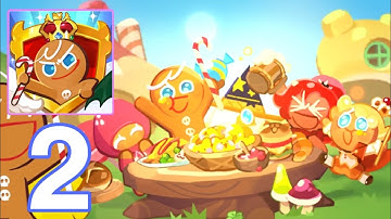 Cookie Run: Kingdom Gameplay Walkthrough Part 2 (Android/iOS) - Kingdom Builder & Battle RPG