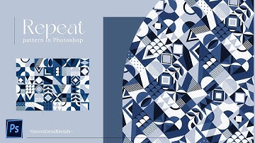 How to repeat a pattern in photoshop l Repeat pattern l Rotate pattern l Quick & easy tutorial