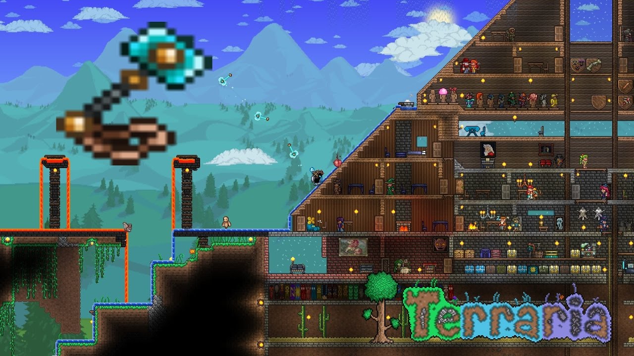 Terraria Back In It With Mods.14 Thoriums, Thor's Hammer YouTube