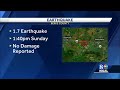 Small earthquake rattles Berks County