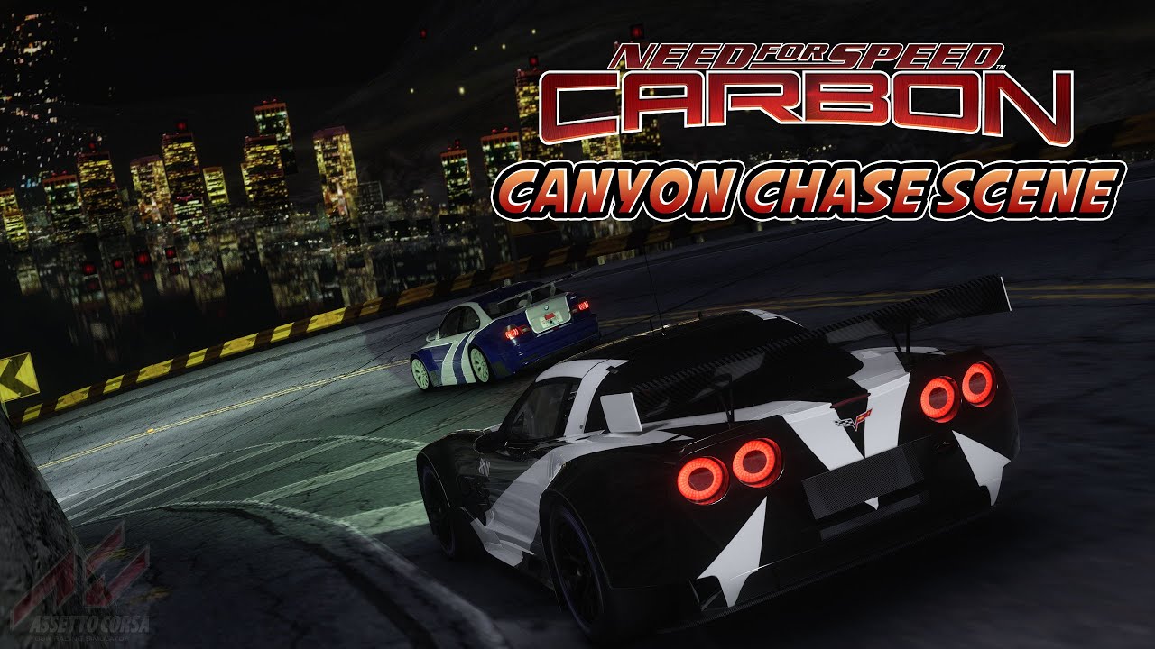NFS Carbon BMW M3 vs Cross Canyon Scene ft 