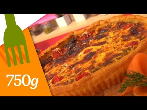 Vidéo: Quiche Au Saumon Fumé