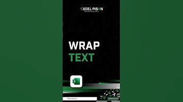 WRAP TEXT #exceltips #belajarexcel #rumusexcel #microsoft #belajarexcelpemula