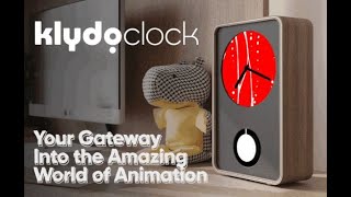 Klydoclock : Animated Art Meets An Analog Clock | Kickstarter | Gizmo-Hub.com