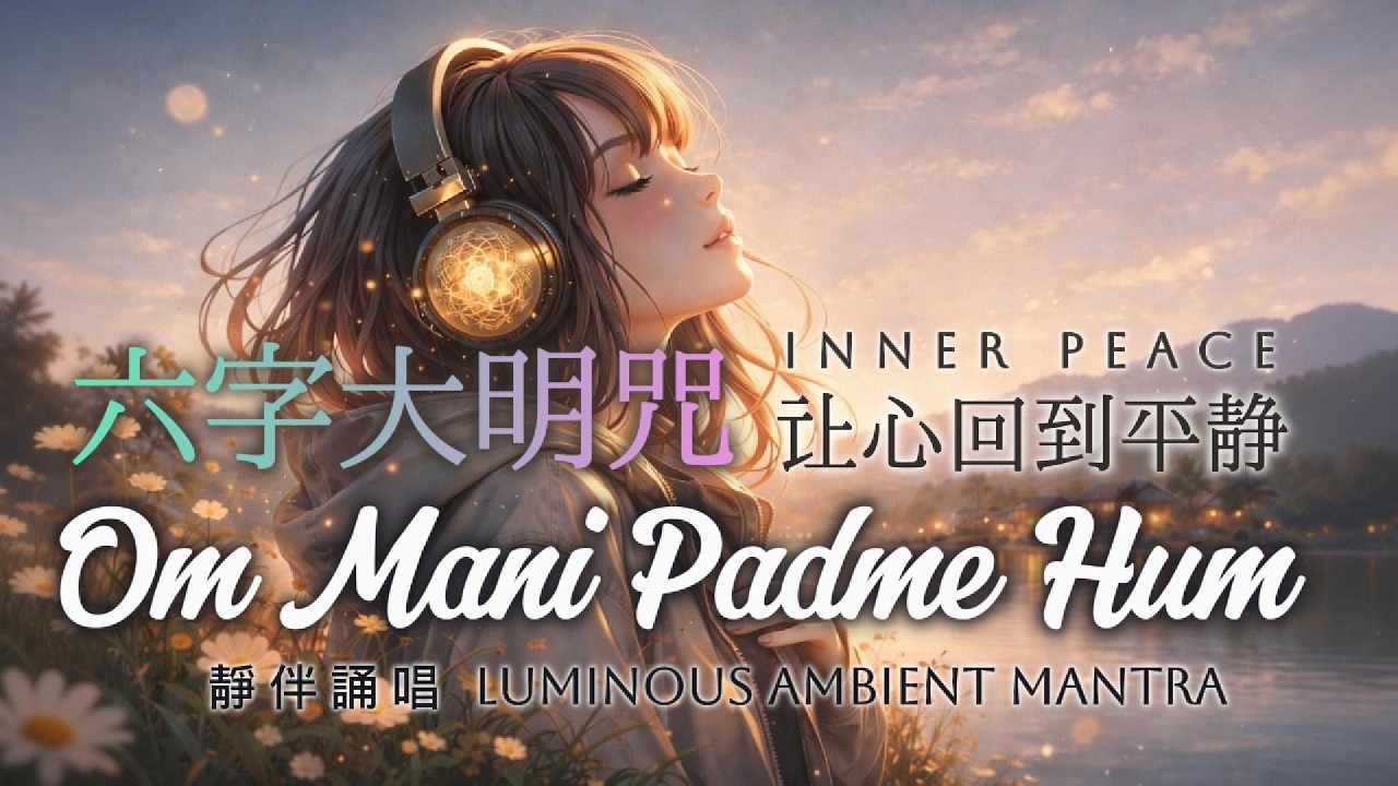 【Six Syllable Mantra 六字大明咒】Folk Healing Mantra｜當世界太吵，讓心安靜下來 | Om Mani Padme Hum for Inner Peace