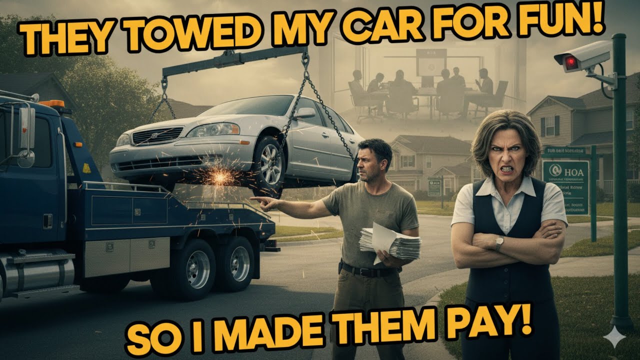 They Towed My Car for Fun… So I Made Them Pay for Every Scratch - YouTube
