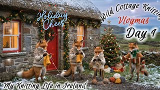 My Knitting Life in Ireland : Intro to us &  Day 1  of #Vlogmas 