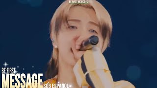 BE:FIRST - MESSAGE sub español (Version acústica)