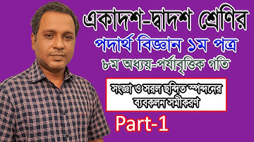 HSC Physics(পদার্থবিজ্ঞান) || Periodic Motion (পর্যাবৃত্তিক গতি) || Part-1 | সংজ্ঞা ও ব্যবকলন সমীকরণ