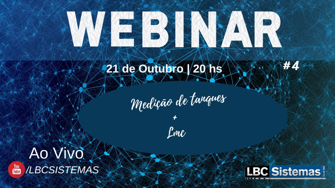 Webinar #4 | Medição de tanques + LMC - YouTube