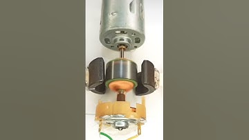 Dc Motor Open Circuit Project With Magnetic Effect °#shorts #dcmotor #diyprojects #diy #circuit