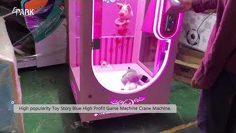 EPARK Pink Date Cut Prize ,Crane claw machine,vending machine粉色时光剪刀机