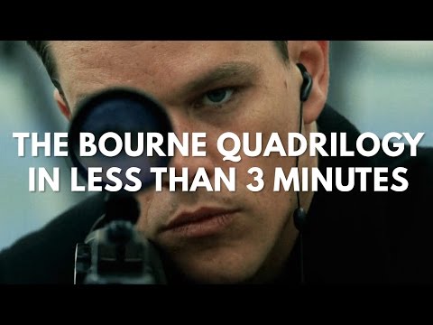 The Bourne Quadrilogy In Less Than 3 Minutes