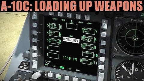 A-10C Warthog: Basic DSMS Tutorial | DCS WORLD