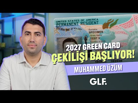 GREEN CARD 2027 (DV LOTTERY) BAŞVURULARI BAŞLIYOR! | TÜM YENİ KURALLAR VE BAŞVURU REHBERİ