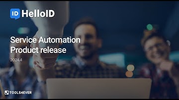 HelloID Service Automation - Product Update 2024.04 - Identity as a Service