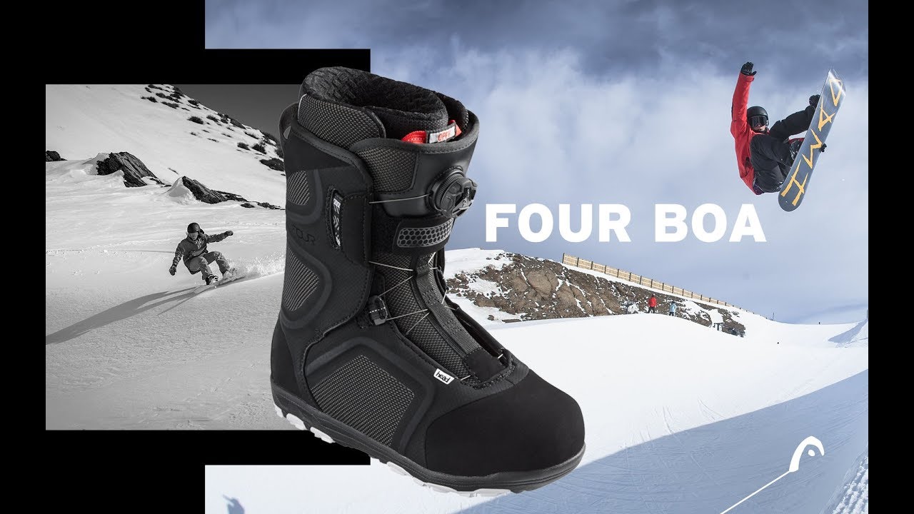 HEAD Snowboard Boots 2019/20: FOUR BOA - YouTube