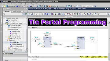 Tia Portal Programming - Out Range Instruction - S7 1200 PLC