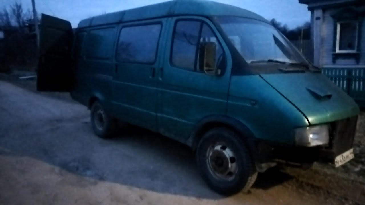 Установка глушителя на Газель 2705. Заварил радиатор. Замена резины ...