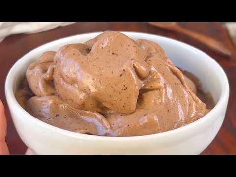 Glace Maison 2 Ingrédients🍦Saine Et Sans Sucre, Sans Oeufs, Sans Crème !