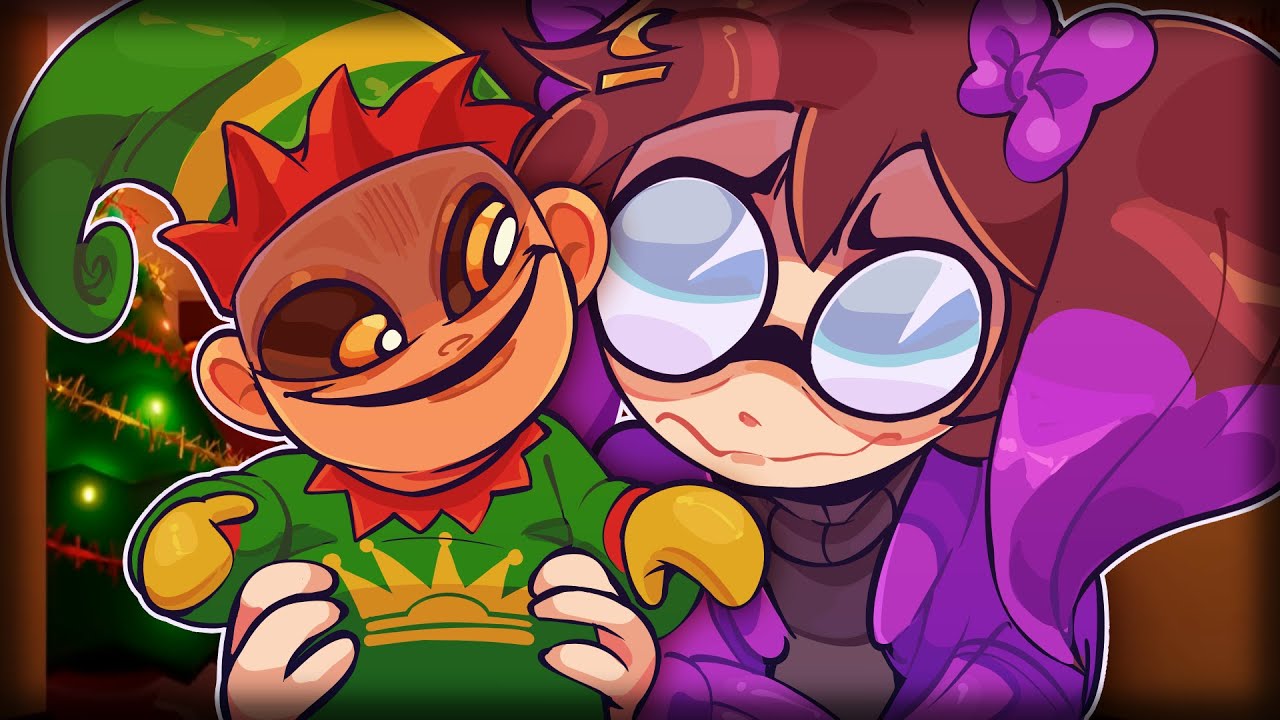 Virei babá de um bebê MONSTRUOSO no NATAL! - The Baby In Yellow