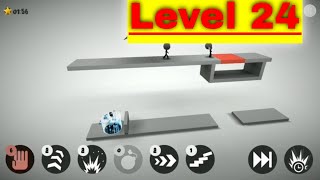 Sticklings Level 24 gold walkthrough screenshot 5