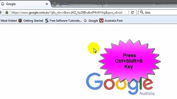 How to find bookmark folder in firefox